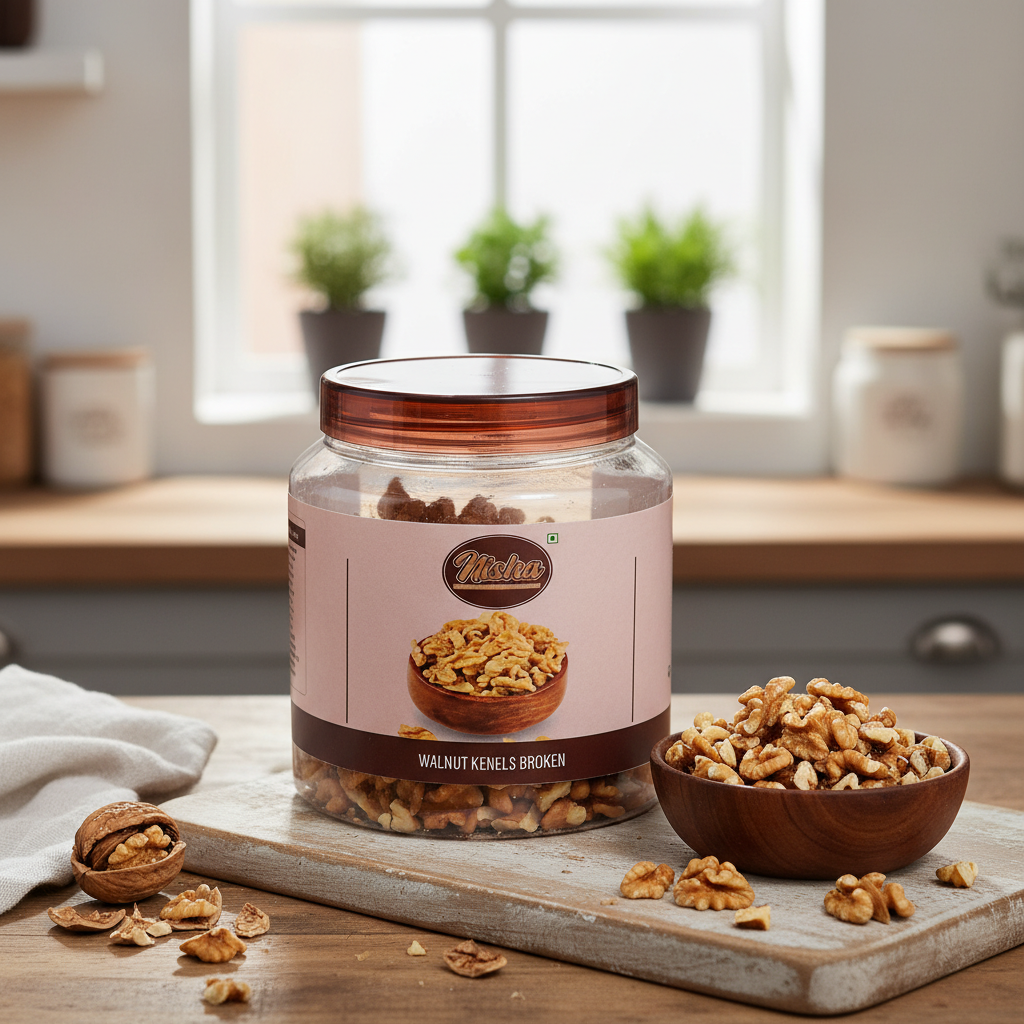 Walnut Kernels Broken