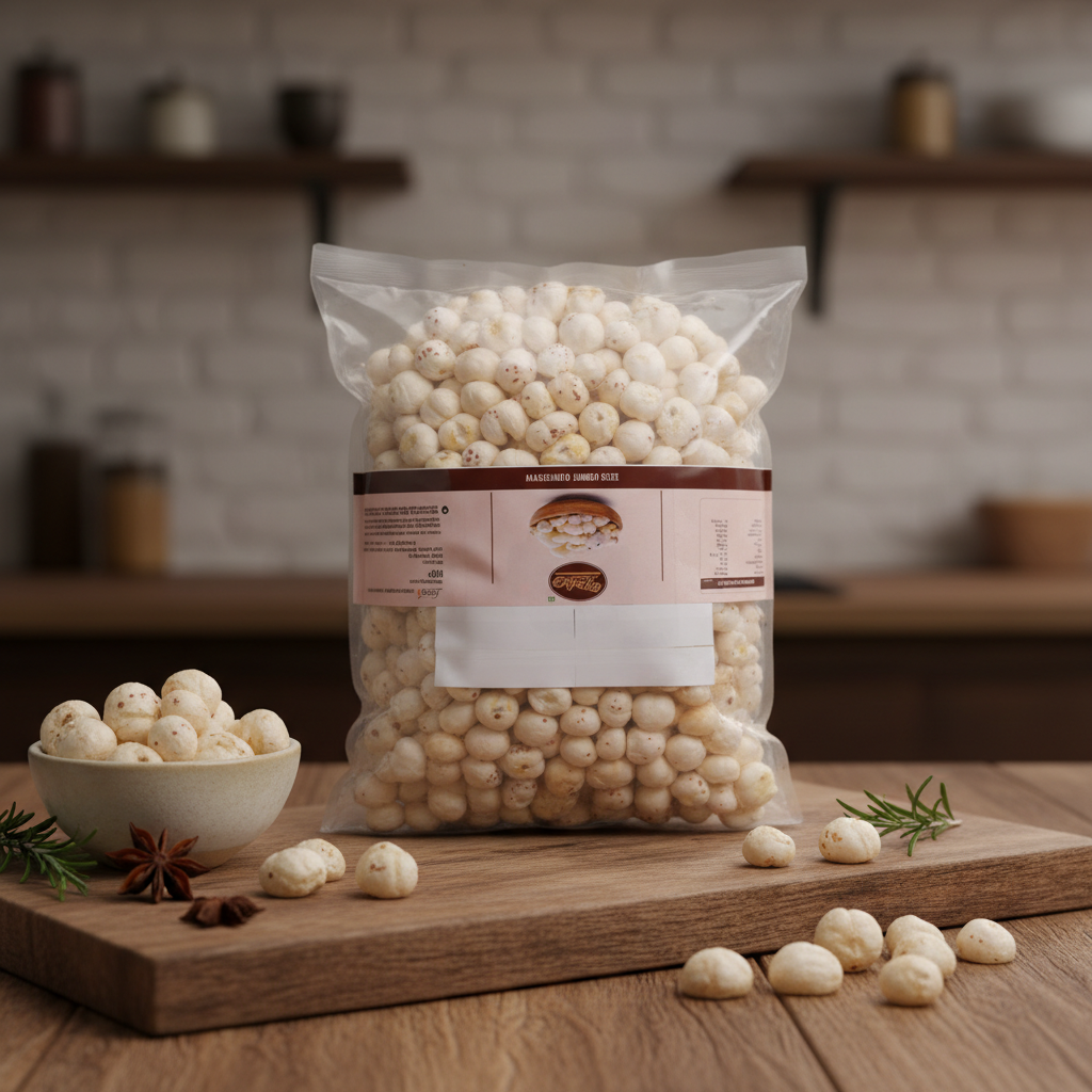 Makhana Plain Medium Size - Image 2